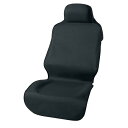 アクアドリーム 車内用品 防水シートカバー 軽/普通車用 フロント1枚 ブラック AQ-BSC 取付簡単 丸洗い可 A DREAM