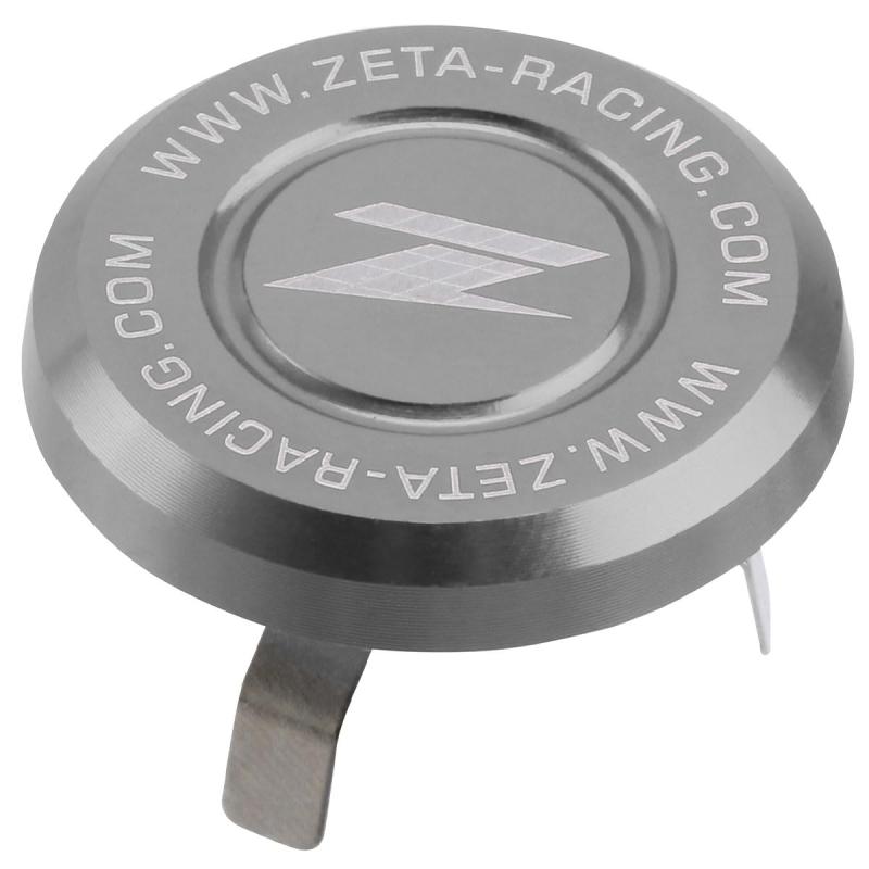 Rakuten - ジータレーシング(ZETA RACING) ステムキャップ チタンカラー 汎用(対応内径13.2mm～17.8mm) F7958(旧品番:ZE58-4130)