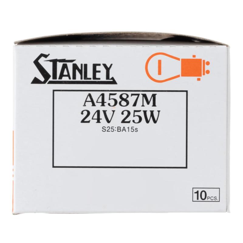 スタンレー電気(STANLEY) シングル球 24V2 10個入 A4587M
