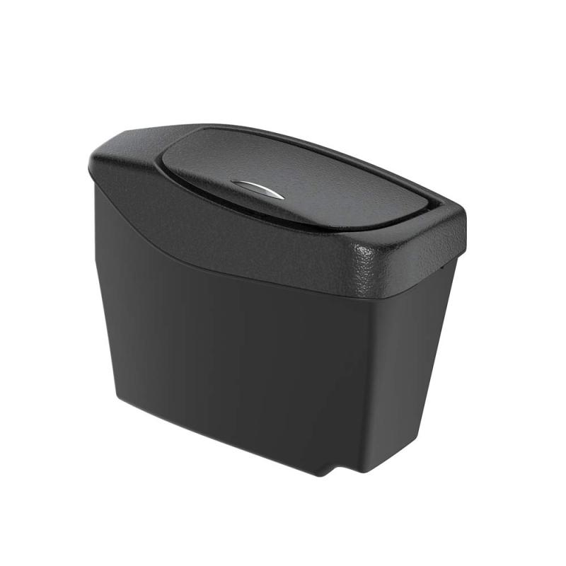 槌屋ヤック(Tsuchiya Yac) 車種専用品 トヨタ 80系 ハリアー 専用 サイドボックス ゴミ箱 4 gallons ブラック SY-HR13