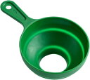 缶詰用の漏斗広口キッチン用の大型漏斗食品グレードのシリコン製折りたたみ式漏斗はワイドおよびレギュラーサイズの缶詰ジャーおよびメイソンジャーの充填に適した缶詰用品です (緑)
