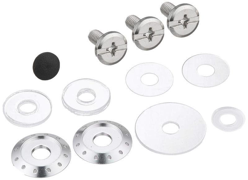 ウインズジャパン〔WINS JAN 〕X-ROAD 補修用バイザービスセット 393 シルバー