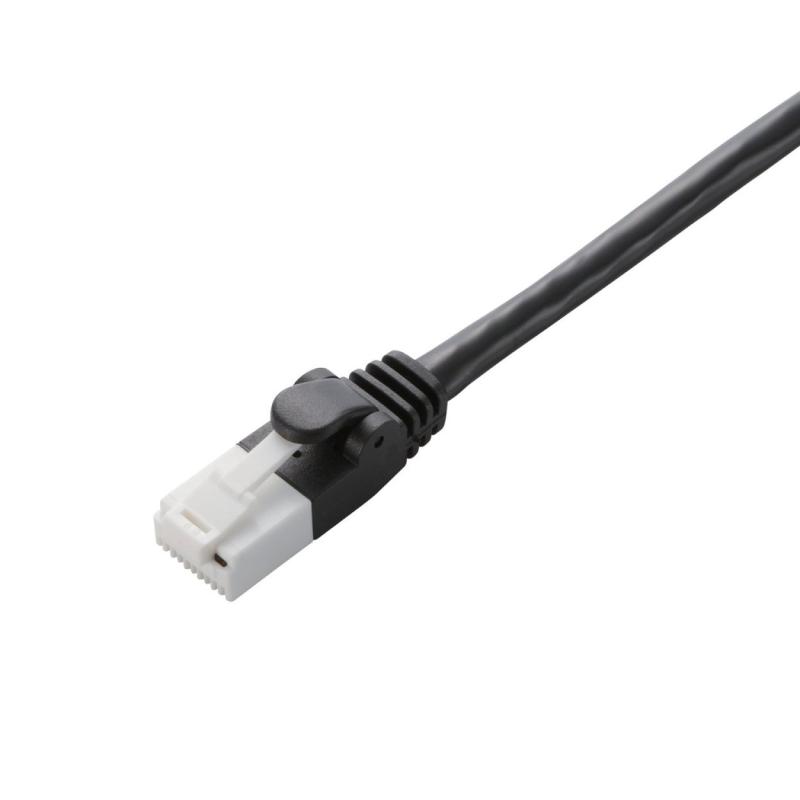 Rakuten - エレコム LANケーブル CAT6 7m ツメが折れない 爪折れ防止コネクタ 簡易パッケージ RoHS指令準拠 ブラック LD-GPT/BK7/RS