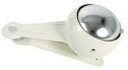 ダルトン(Dul) 灰皿 ウィンドプルーフ クリップ アッシュトレイ アイボリー 高さ85×幅75×長さ150mm WINDPROOF CLIP RAY IVORY 100-110IV