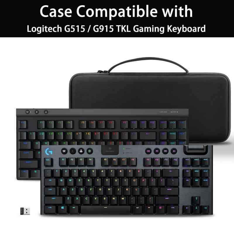 収納ケース 互換品 ロジクール G Logicool G G915 TKL /G913 TKL ゲーミングキーボード (for G915 X LIGSPEED TKL/G913 TKL)（ケースのみ） 2
