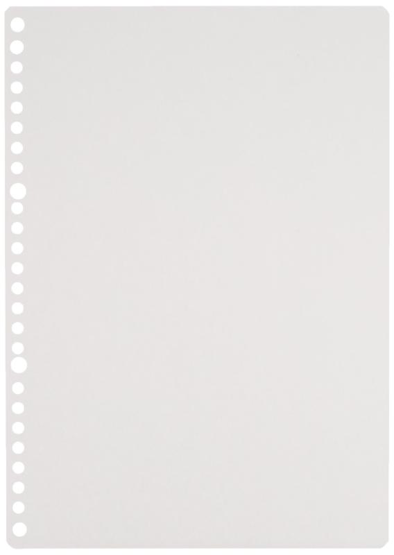 ナカバヤシ ノート ロジカル・エアー ルーズリーフ 無地 自由帳 100枚 B5 LL-B504W