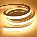 LEDテープライト 高輝度 チューブライト 防水 リニア発光 シリコンチューブ ストリップライト ネオンライト 曲がりやすい 切断可能 取付け簡単 目に優しい 間接照明 DIY 飾り 100V【2024新
