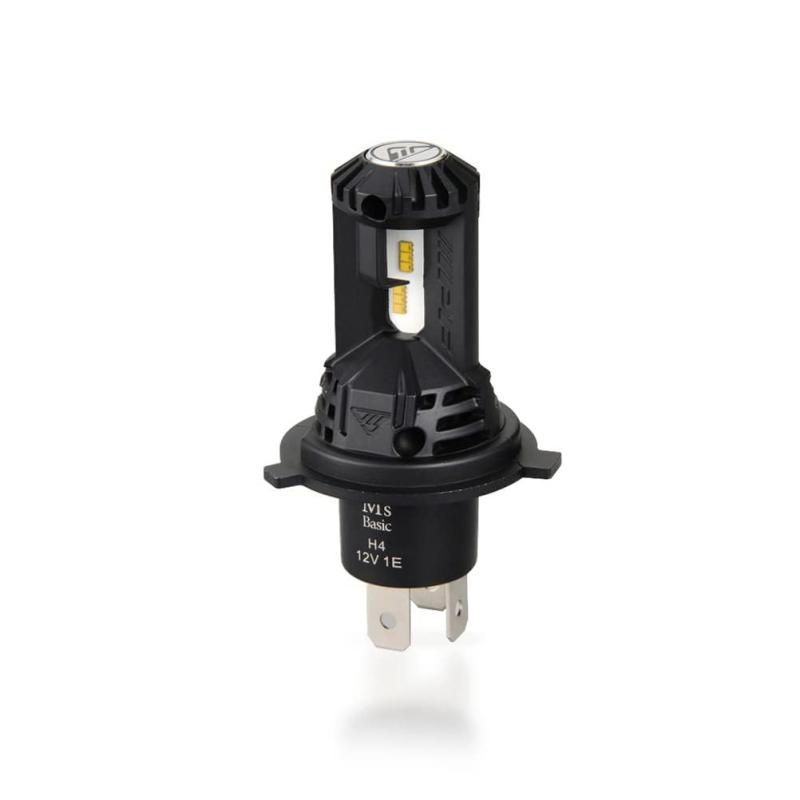 M's Basic by IPF ヘッドライト バイク用 LED バルブ スマートシリーズ 4000K 4 ハロゲンサイズ型 ファン付きモデル 1本入 AMZ-E142M(2)