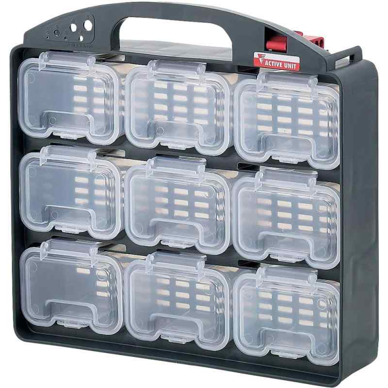 JEJアステージ 工具箱 日本製 アクティブユニット AU-9 防災 [幅30.5×奥行7×高さ29cm]