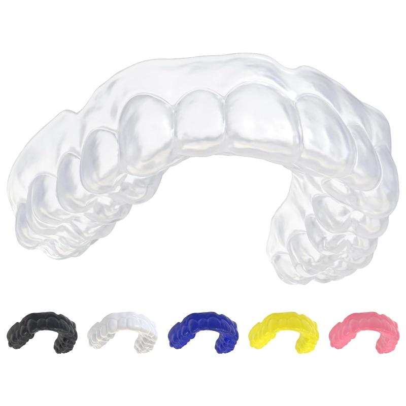 カスタム マウスピース 4mm スポーツ用プロ仕様｜マウスガード 格闘技 野球 ラグビー などに最適｜衝撃吸収＆快適フィット｜自宅で簡単に歯型作成｜ケース付き｜1個入り｜6色から選べる