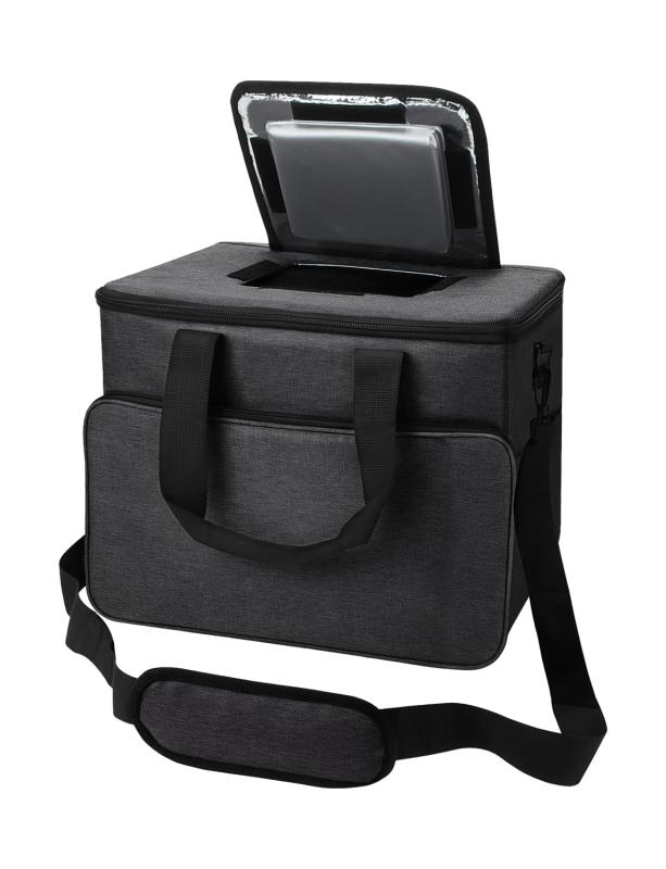 Rakuten - クーラーボックス 保冷バッグ 35L新発想小窓デザイン 長時間保冷 折りたたみ ソフトクーラーバッグ 肩掛け 大型 断熱・保鮮・保温・防水 キャンプ/釣り/花火/BBQ/ピクニック/運