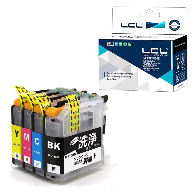 プリンター 洗浄液 Brotherに適合する LC213-4PK LC217 215-4PK LC219 LC213 multibox-10177166 どしろショップ パッケージ画像