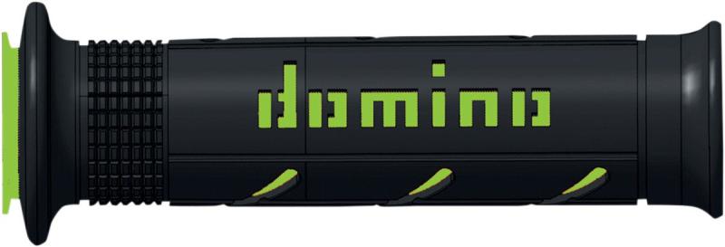 domino(ドミノ) ハンドルバーグリップ ストリートタイプ 126mm サーモプラスチックゴム ブラックXグリーン A25041C4440