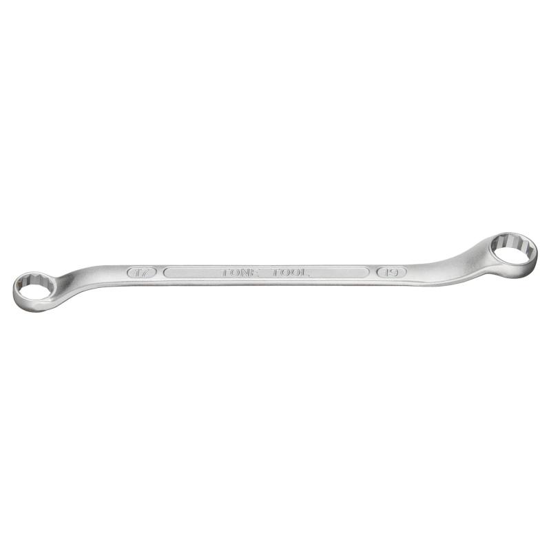 Rakuten - トネ(TONE) ロングメカニックめがねレンチ(45°×10°) M44-1719 二面幅17×19mm