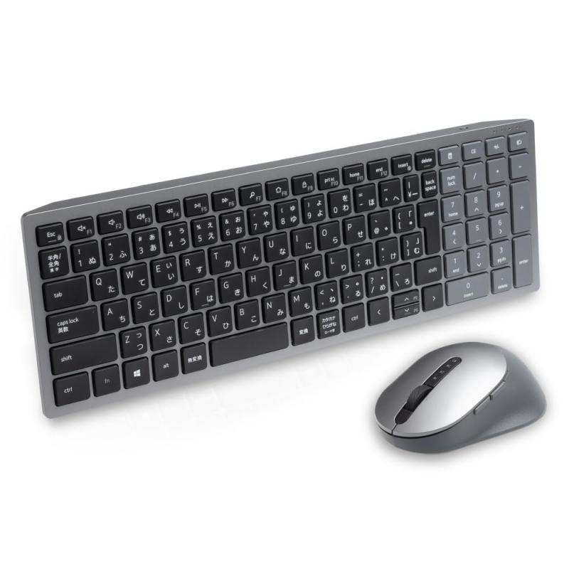 マルチデバイス ワイヤレス キーボードおよびマウス セット KM7120W