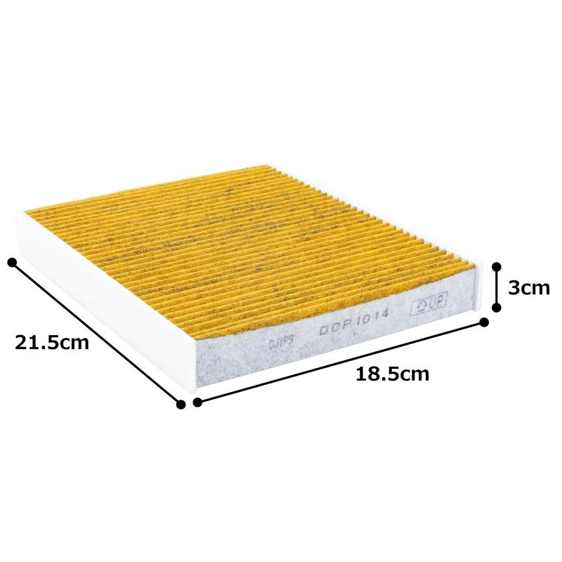 カーエアコン用フィルター クリーンエアフィルタープレミアム D1014(014535-3380) D1014