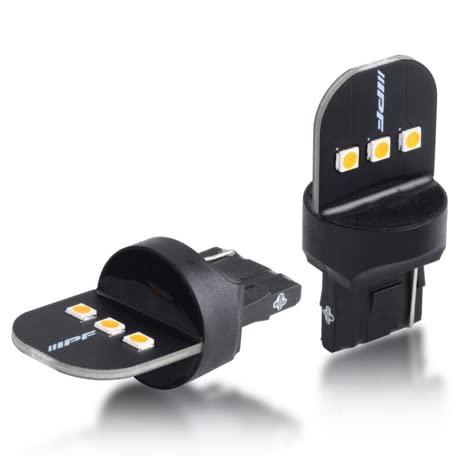 Rakuten - M's Basic by IPF ウィンカー LED バルブ PLATEシリーズ T20 アンバー 260ルーメン ピンチ部違い対応 別途抵抗必要 2個入 日本製 AMZ-WB005