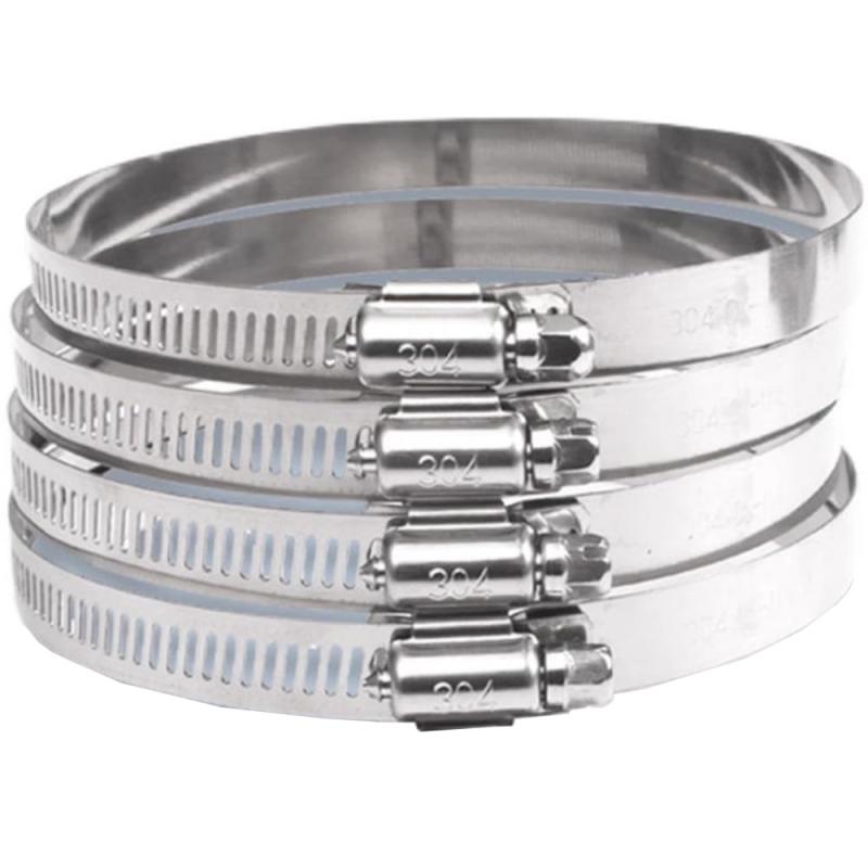 ホースバンド ステンレスバンド 304ステンレス鋼 52-76mm 4個セット 調整可能 強力固定 水管 農業パッケージ内容52mmから76mmまでのホース径に対応するホースクランプ4個。耐久性のある素材高品質の304ステンレススチール製、防錆、防水、耐腐食性、長期使用に耐える強度と耐久性。強力な機能ボルトで固定される開いた内部および外リング構造を採用します。 滑らかな表面、反ねじれと抗圧力、タイトなロックと広い調整範囲。 あらゆる種類のホース材料と良好なシールを形成し、効果的にホースの液体やガスの漏れの問題を解決することができます。使い方は簡単ドライバーでホースクランプのネジを緩めたり締めたりしてサイズを調整し、ホースをコネクターにしっかりと固定するだけです。 ホース、パイプ、ケーブル、チューブ、自動車、工業、船舶などの固定に使用できます。多用途ホースクランプセットホースを傷つけないようにエッジは滑らかに研磨されています。ガーデンホースクランプとして車、家、庭、海洋ヒーター、エアコンに使用できるだけでなく、釣り竿の固定、ブラケットの取り付け、素晴らしい芸術作品の制作などのDIYプロジェクトにも適用できます。
