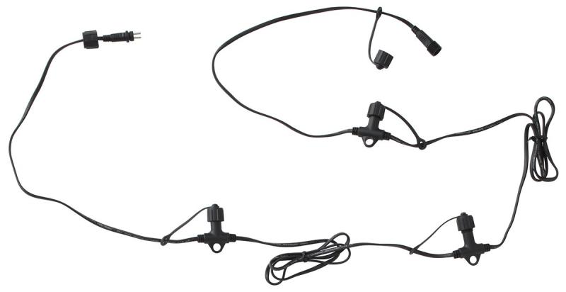 タカショー ライト アクセサリー ローボルト ガーデンライト専用 4分岐コード 全長:約3m イルミネーション 屋外 間接照明 防水 ライトアップ 塩化ビニル樹脂 LGL-20