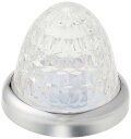 ジェットイノウエ(JET IUE) LED スターライトバスマーカーランプ 零(ゼロ) DC12V・DC24V クリアレンズ 側方灯 LEDマーカー アイスブルー 532616