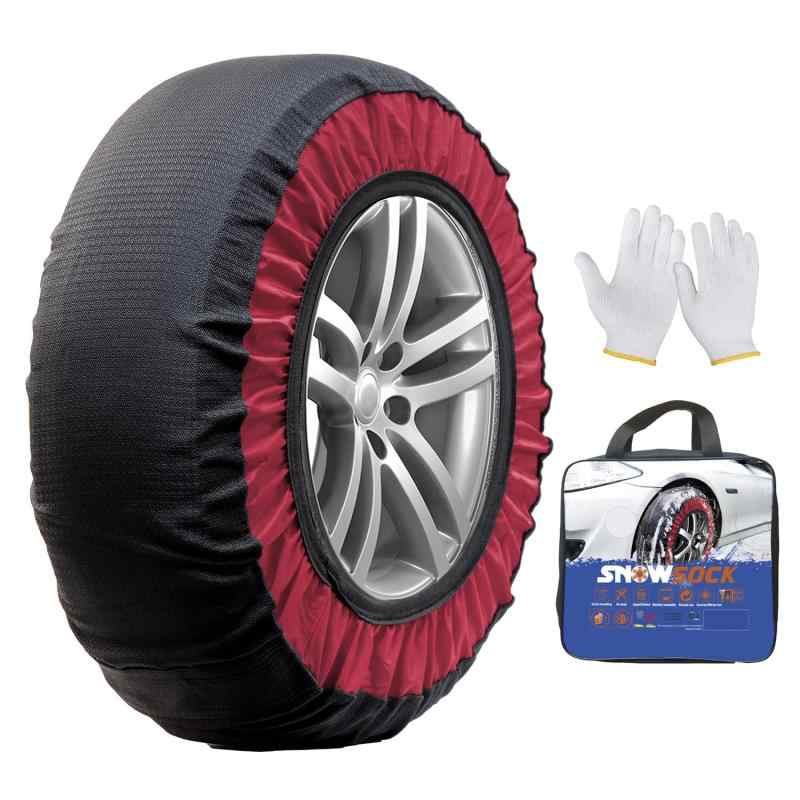 タイヤチェーン 布製 非金属 軽自動車 スノーチェーン 簡単装着 軽自動車 チェーン規制対応 冬の雪 ...