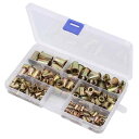 150PCS リベットナットアソートメント、ブラインドリベットナット、M3 M4 M5 M6 M8 M10リベットナットセット