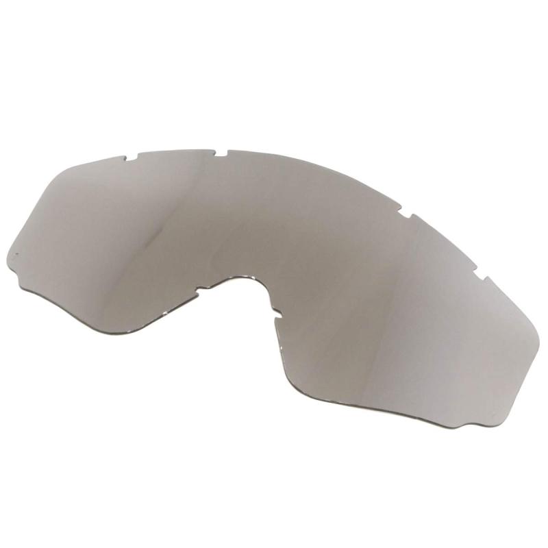 [スワンズ] 日本製 ダートゴーグル スペアレンズ L-RUSH-M BK ブラックミラー×スモークレンズ MX-RUSH専用PETミラーレンズ