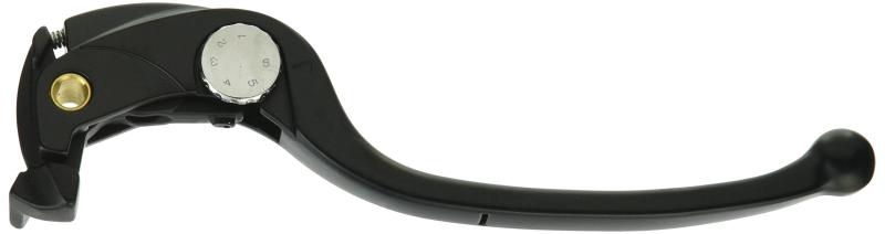 キジマ(Kiji) バイクパーツ レバー ブレーキ(右レバー) アジャストタイプ (カワサキ 13236-0103) ブラック 202-327R
