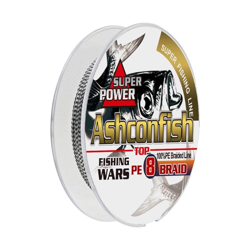 Rakuten - PEライン 8編 釣り糸 200m(1号 1.2号 1.5号 2号 2.5号 3号 3.5号 4号 5号 6号 7号 8号 9号 10号) ブラック＆ホワイト