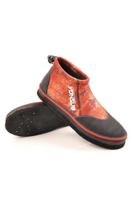 ウェーディングシューズ フィッシングシューズ フェルトスパイクシューズ 磯靴 フィッシングブーツ フエルト スパイク 3mm保温防寒 滑り止め 磯釣り 渓流釣り 釣り 岩場YZ010 (6, オレ