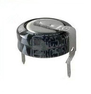 FidgetGear 10個5.5V 0.33F Hタイプ端子コインスーパーキャパシタNew