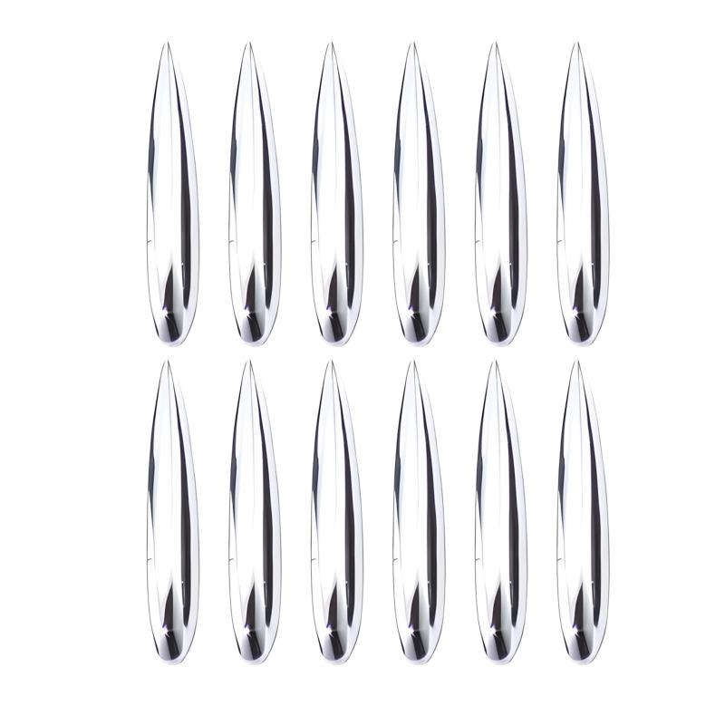 ボルテックスジェネレーター 12個セット 傷防止 ガード ドア エッジ リア バンパー キズ 防止 車 汎用 清流 空力 エアロダイナミクス改善＆風切り音低減 ...