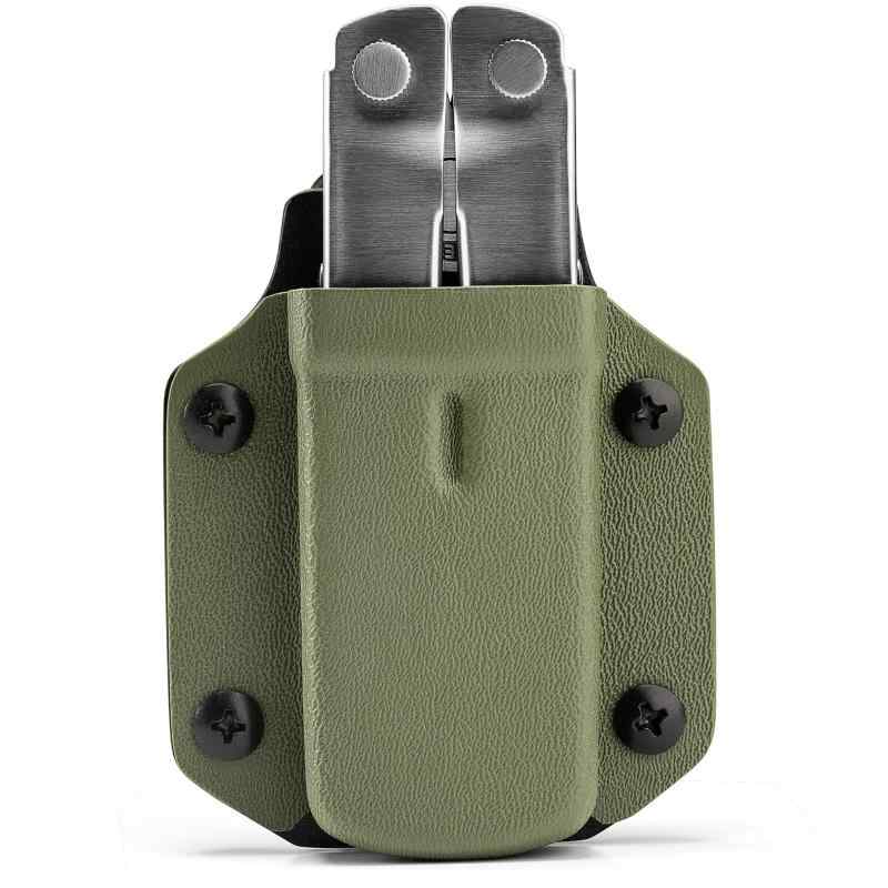 樂天商城 - T マルチツールシース LEATHERMAN REBAR用、Kydex 素材を使用したマルチツールホルスター、ベルト用バッククリップ付き厚さ調節可能なマルチツールホルダー、マルチツールは含まれ