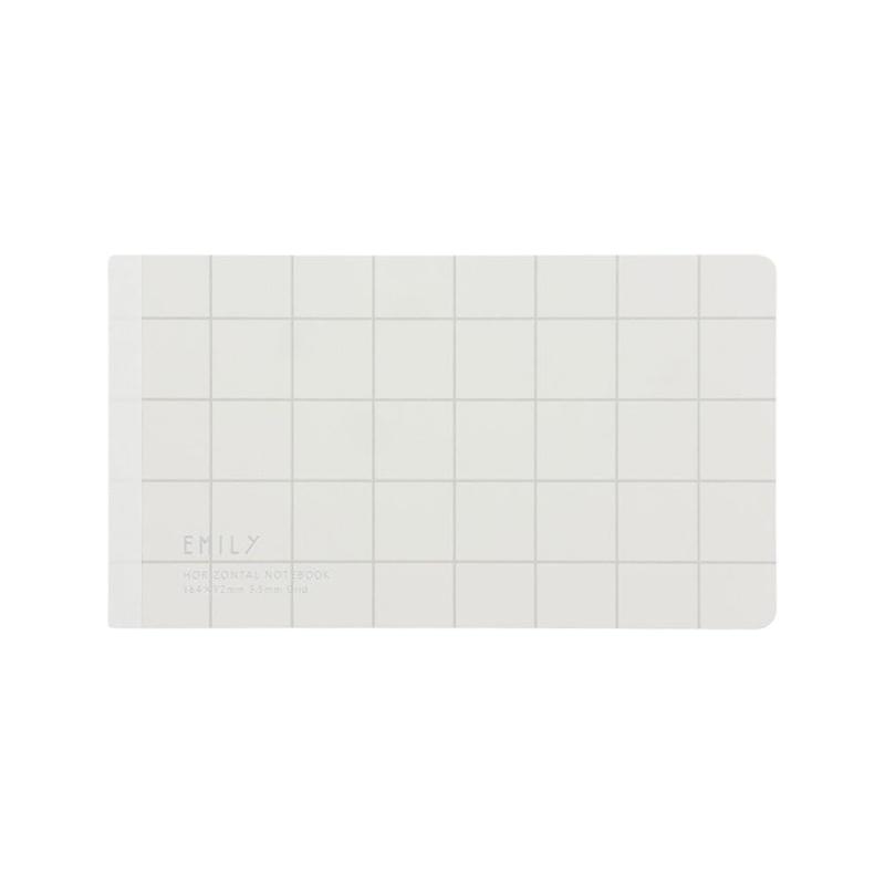 キングジム ノート エミリー 横長ノート 白 EY9043-W