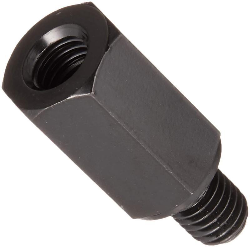 樂天商城 - キタコ(K) ミラーアダプターセット MA-12 対辺14mm 8mmスペーサー/8mmスペーサー 黒 0900-505-10121