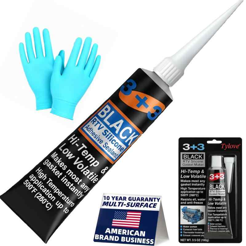 RTV液体ガスケット 100gm 耐熱シリコン 液状ガスケット 耐熱耐油 バイク マフラー 吸気マニホールド シリンダーヘッド キャブレター や排気マニホールドなどに適用する