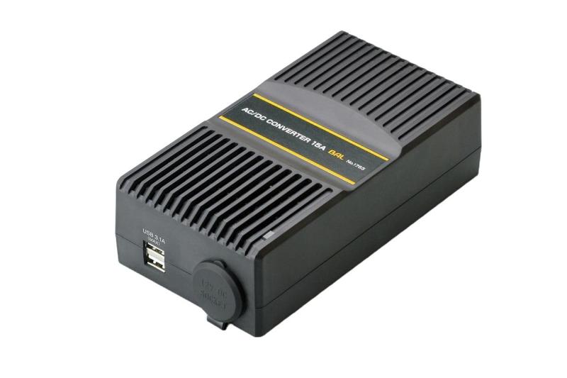 Rakuten - BAL (大橋産業) AC/DC コンバーター 15A (AC100VからDC12V/DC5Vに変換) 1763