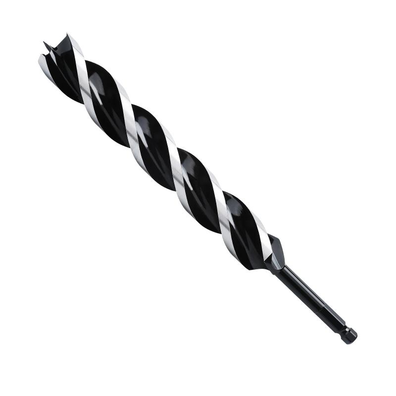 Rakuten - 木工用ドリルビット 9.5mm六角軸 F型（ビット径6mm-32mm）ショート,電動工具,全長230-600mm,木工用 穴あけドリル オーガードリルビット (32x300mm)