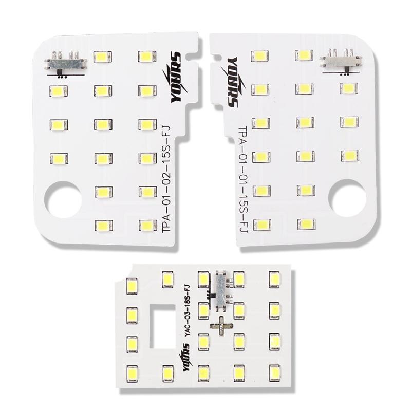 YOURS(ユアーズ) ダイハツ ムーヴ キャンバス LA800 LA810 (減光調整付き) 専用設計 LED ルームランプセット (専用工具付) yn711-2883 [2] M