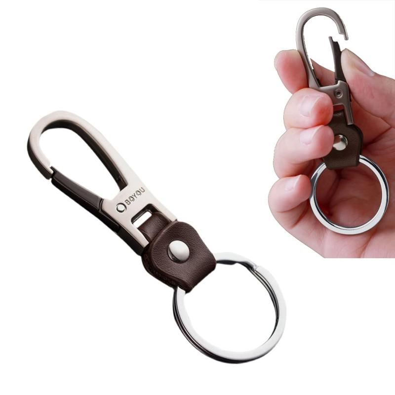 [] バイク キーホルダー 自転車 キーリング 車 キーチェーン カラビナフック 軽量耐久 取扱簡単 脱落紛失防止 おしゃれなキークリップ メンズ レディース 高級キーケース プレゼント