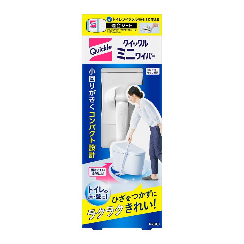 樂天商城 - クイックルミニワイパー(トイレクイックルニオイ予防シトラスミントの香り1枚入りが同梱)ひざをつかずにラクラクきれい