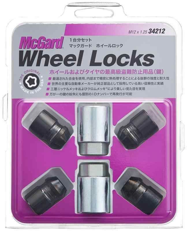McGard �ޥå������� G-34212 ���å��ʥå� M12X1.25 21H (�֥�å�) G-34212