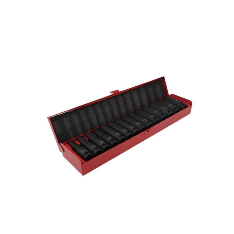 1/2ドライブ 14PC ミリ ディープインパクトソケットセット 23296