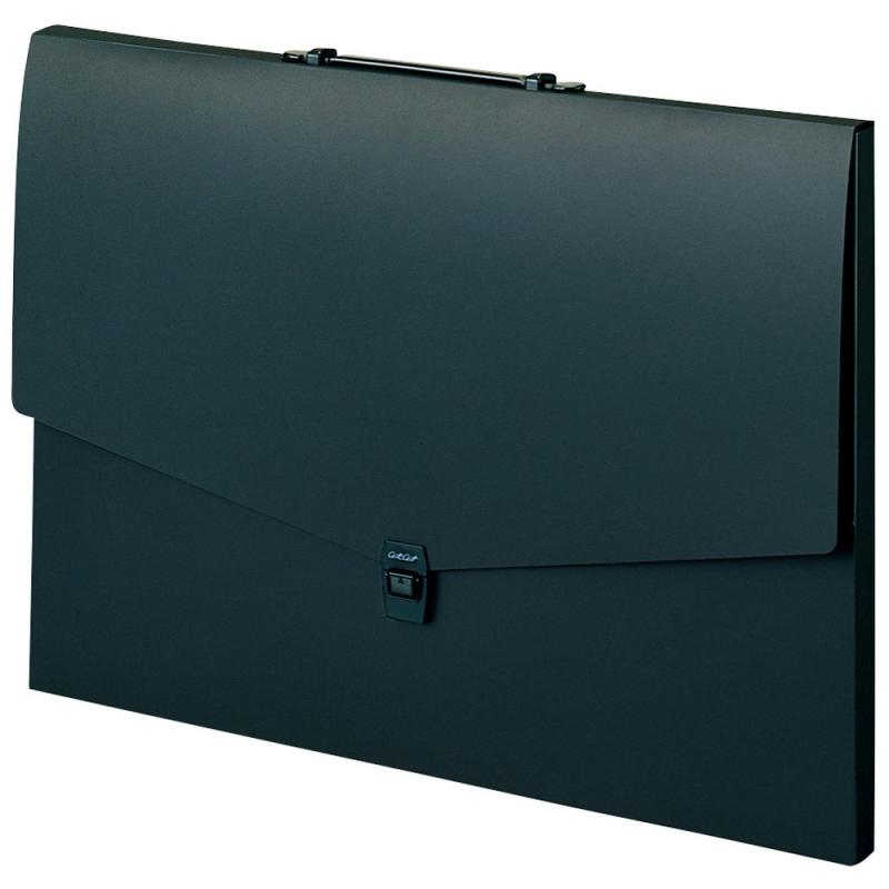 セキセイ ドキュメントファイル アルタートケース フラット A2 ブラック ART-902