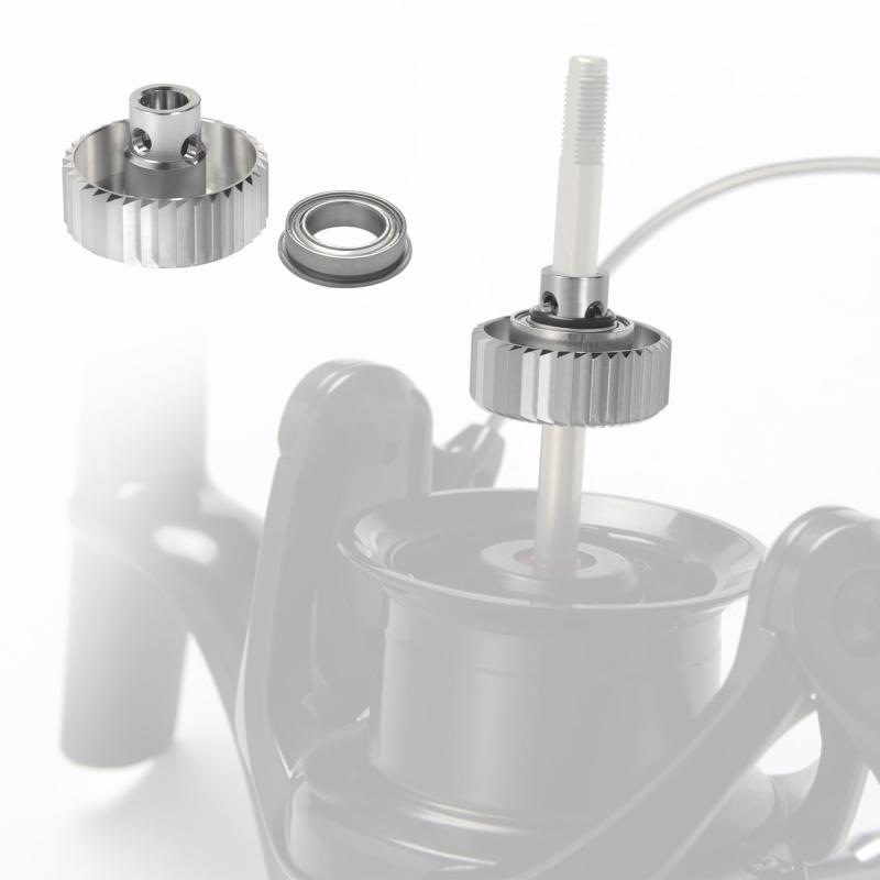 Fmate シマノ スピニングリール 対応 アルミ製 Sシステム ドラグ音出しラチェット 36山数 カスタム パーツ 24 ヴァンフォード 1000-3000な...