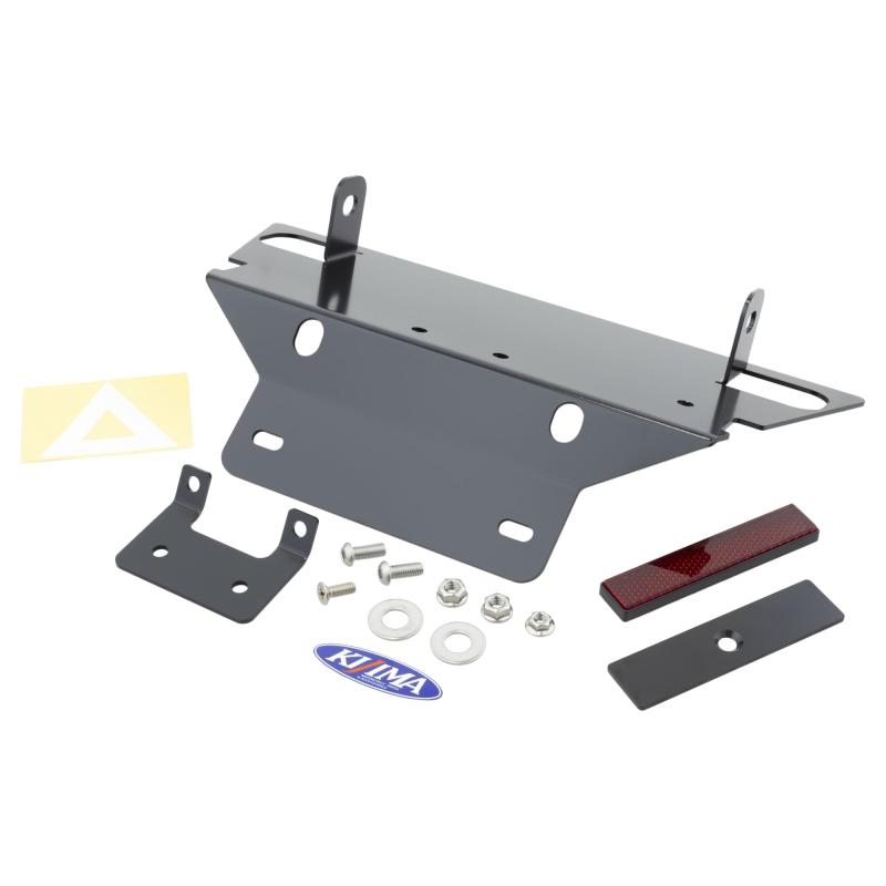 キジマ(Kijima) バイクパーツ フェンダーレスキット リフレクター付 PCX125/150('14-) スチール/ブラック 315-045