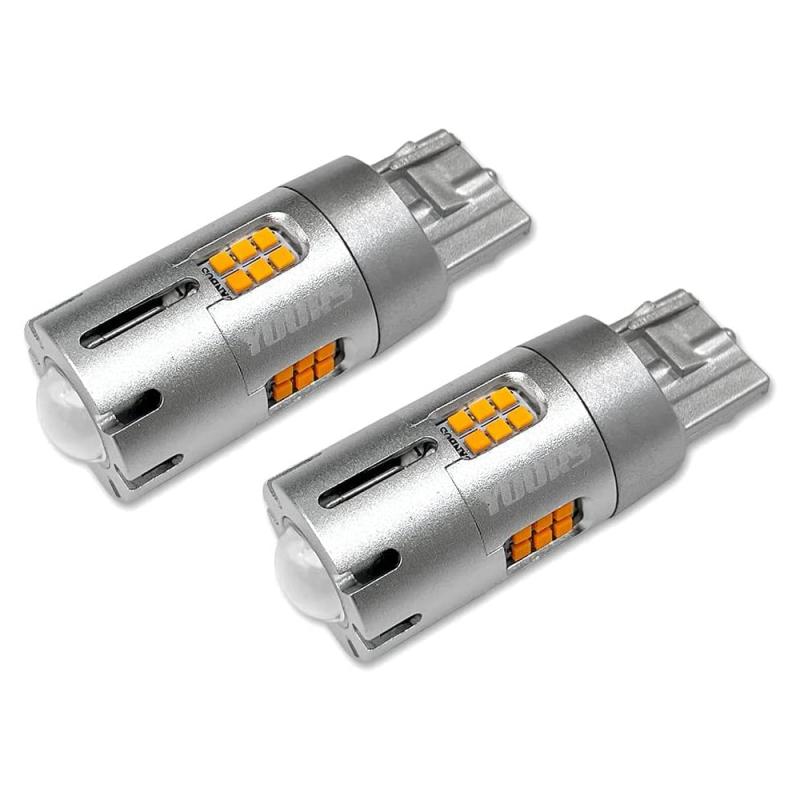 YOURS(ユアーズ) T33 エクストレイル Gグレード 適合 ウインカー抵抗内蔵 2個/1set2000LM爆光バルブ T33 X-TRAIL カスタム パーツ アクセサリー ドレスアップ y408-010_2000 [2] M