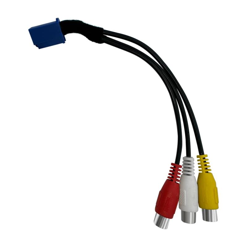 イクリプス(Eclipse) 対応 トヨタ純正ナビ用 ビデオカメラ・ゲーム機・地デジチューナー・DVDプレーヤー 入力端子 ケーブル アダプター 配線 外部入力 入力コード ダイハツ車専用 ステ