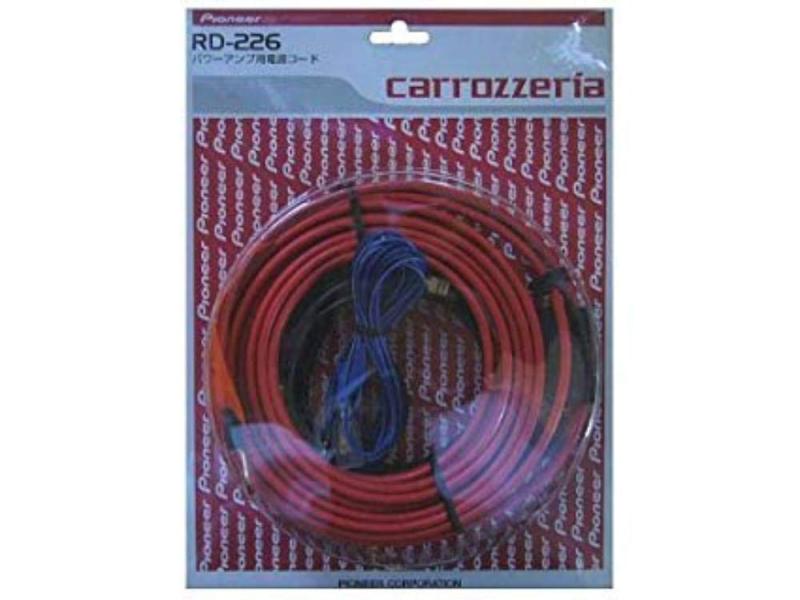 電源配線キット RD-226 パワーアンプ用 60A カロッツェリア