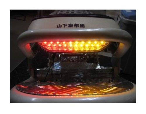 RinParts(リンパーツ)ズーマー用 LEDウインカー テールライト 一体型 Ver2 スモーク 1108317